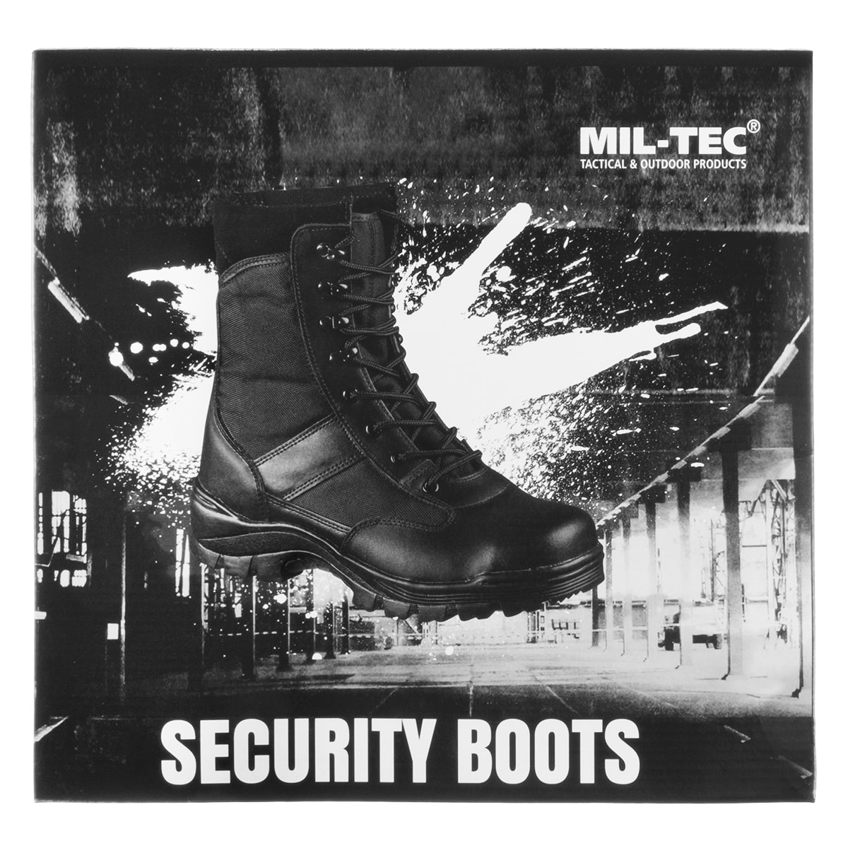 Mil-Tec Security Boots Kengät - Black