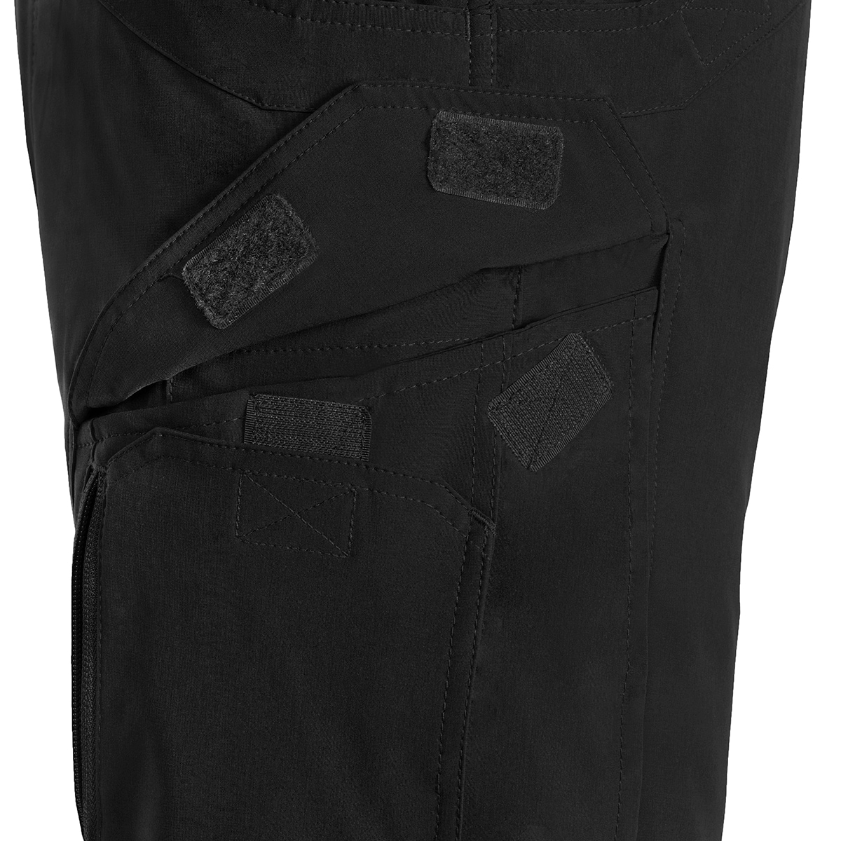 Mil-Tec Softshell Assault Housut - Black