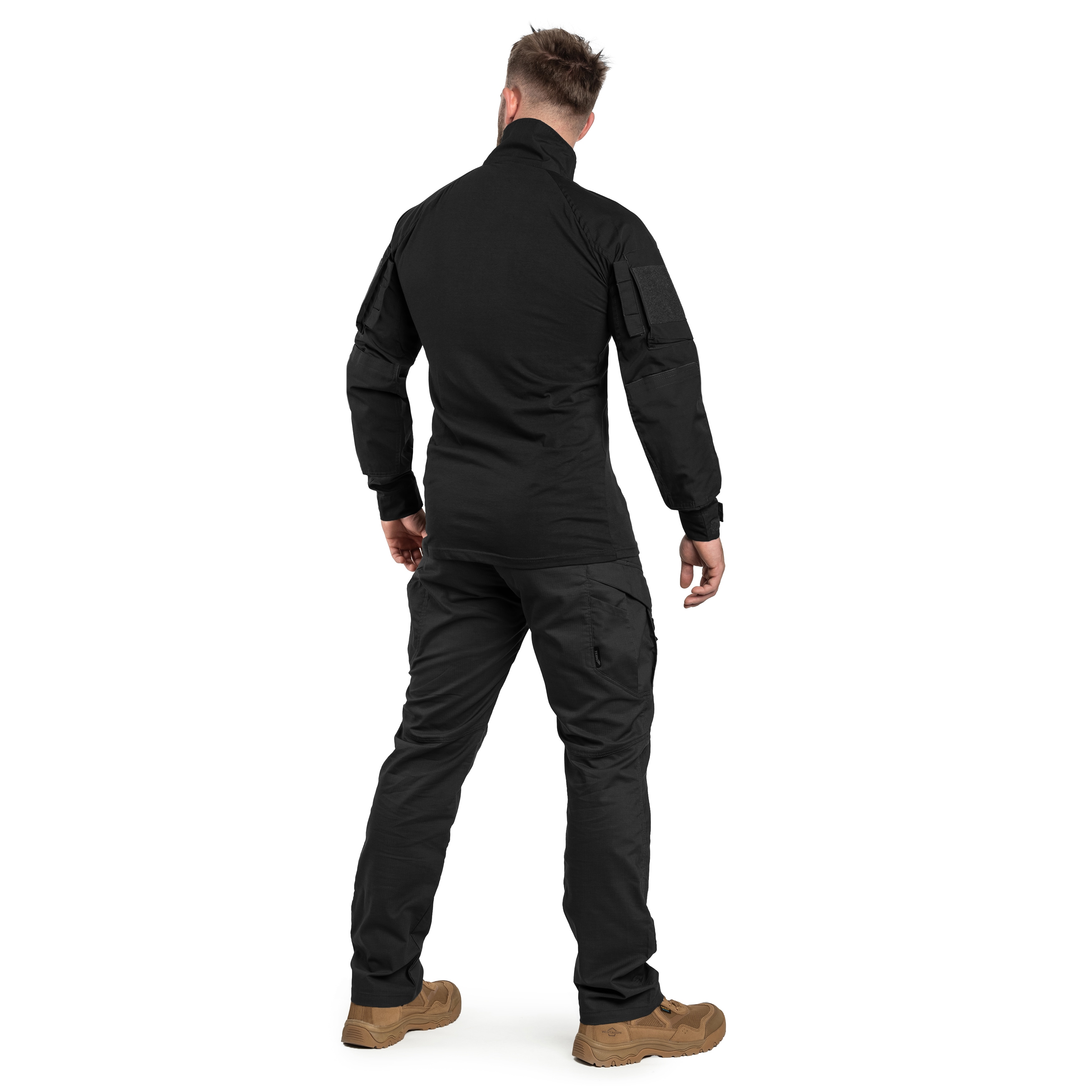 Sweatshirt Combat Shirt Texar - Black