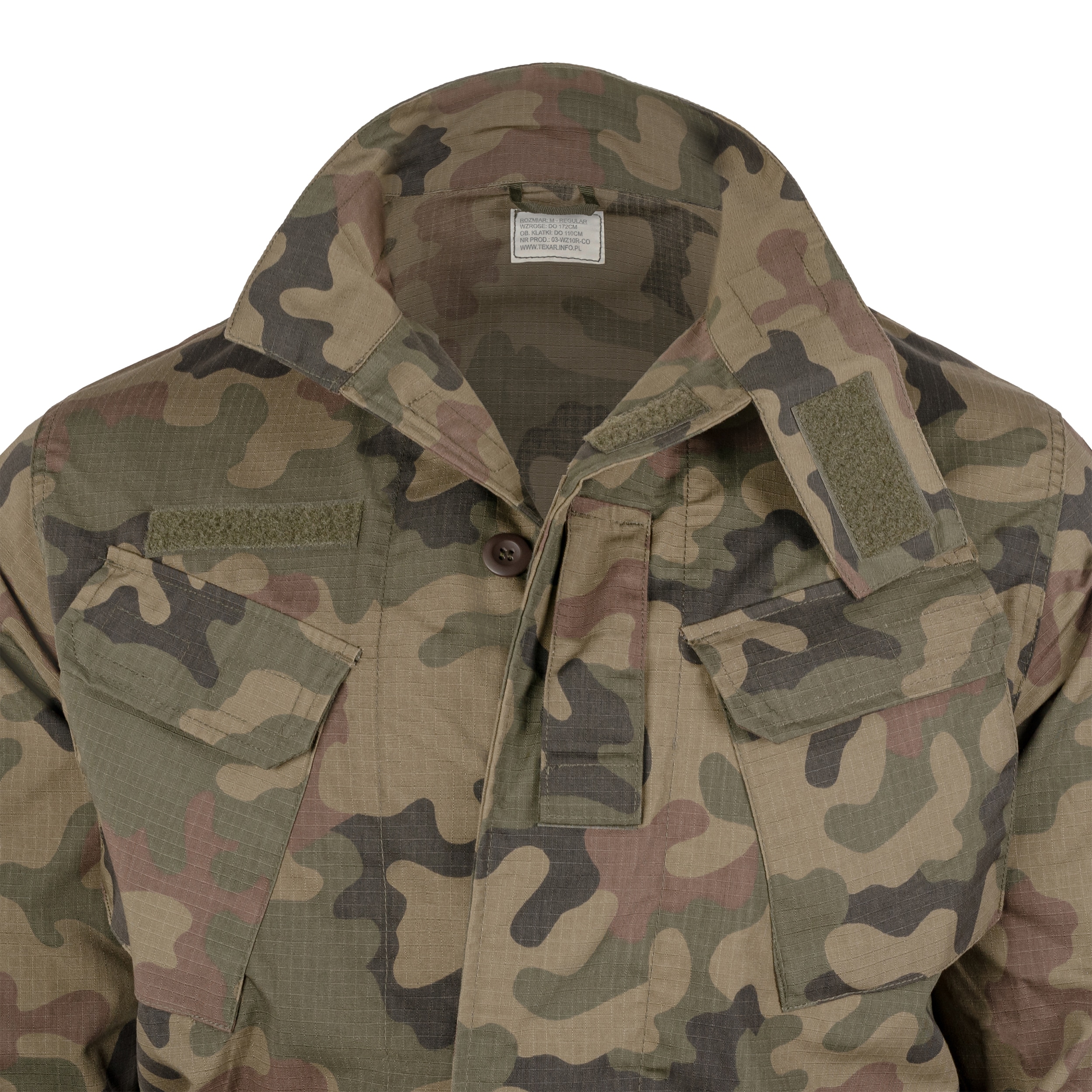 Sweatshirt d'uniforme WZ10 Ripstop Texar - wz.93 Pantera PL Woodland