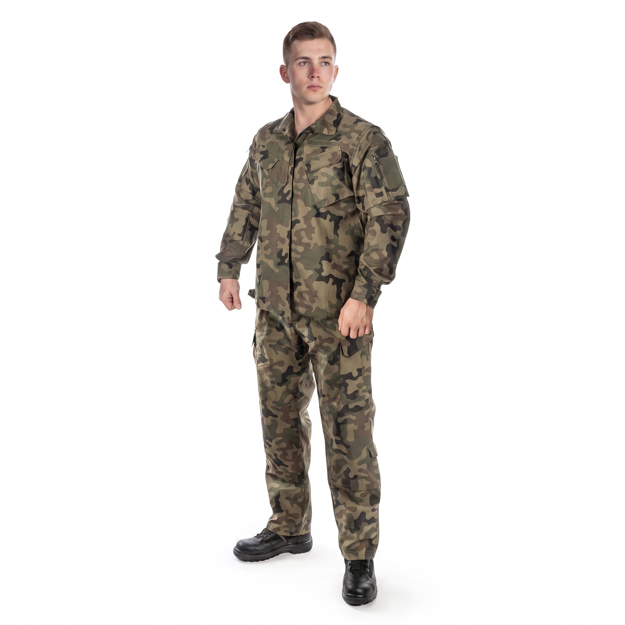 Sweatshirt d'uniforme WZ10 Ripstop Texar - wz.93 Pantera PL Woodland