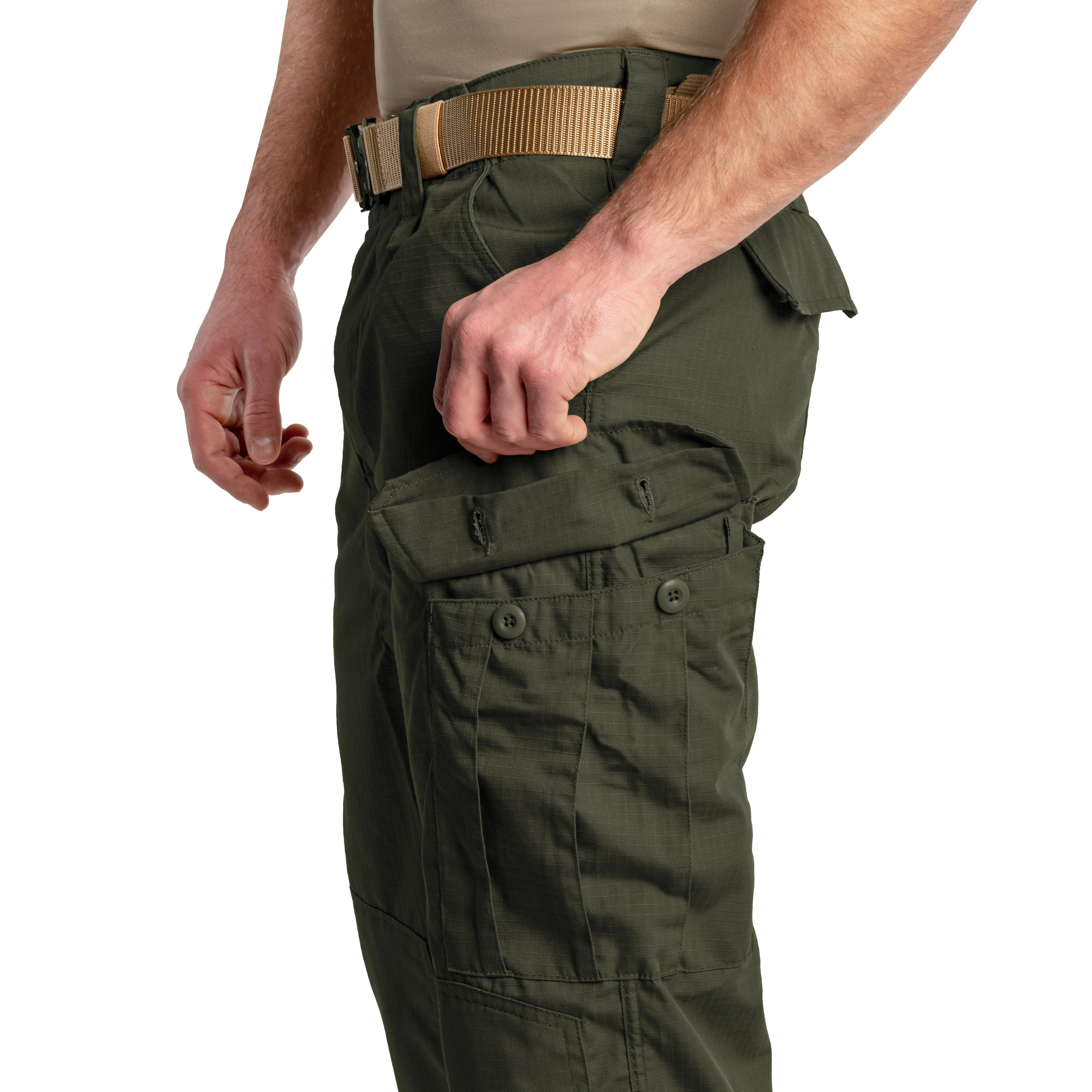 Pantalon militaire WZ10 Ripstop Texar - Olive