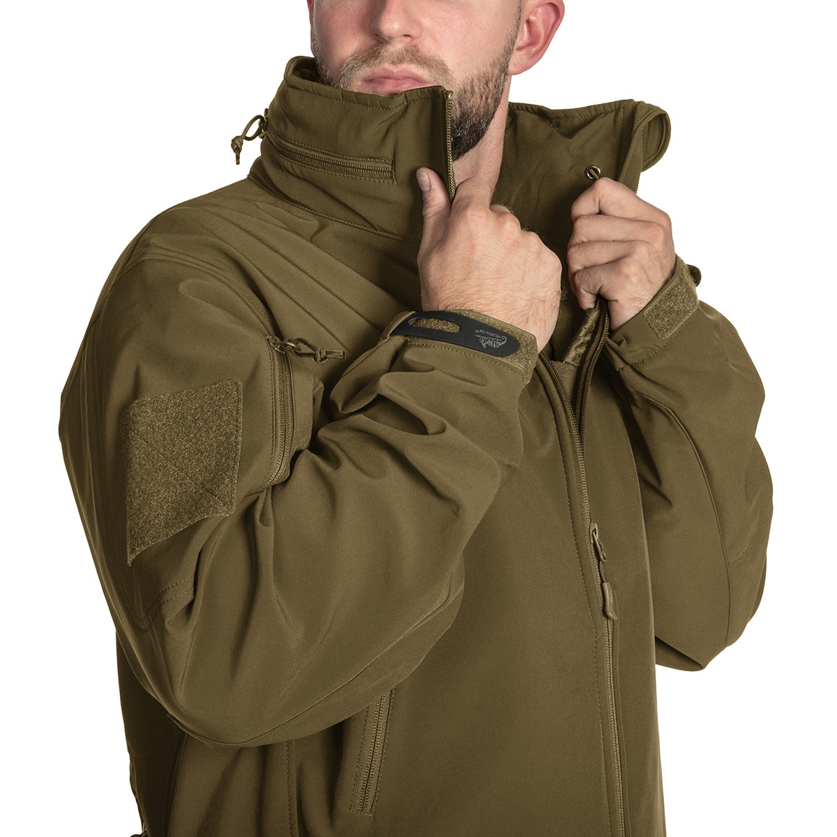 Veste Gunfighter Softshell Shark Skin Windblocker Helikon-Tex - Adaptive Green