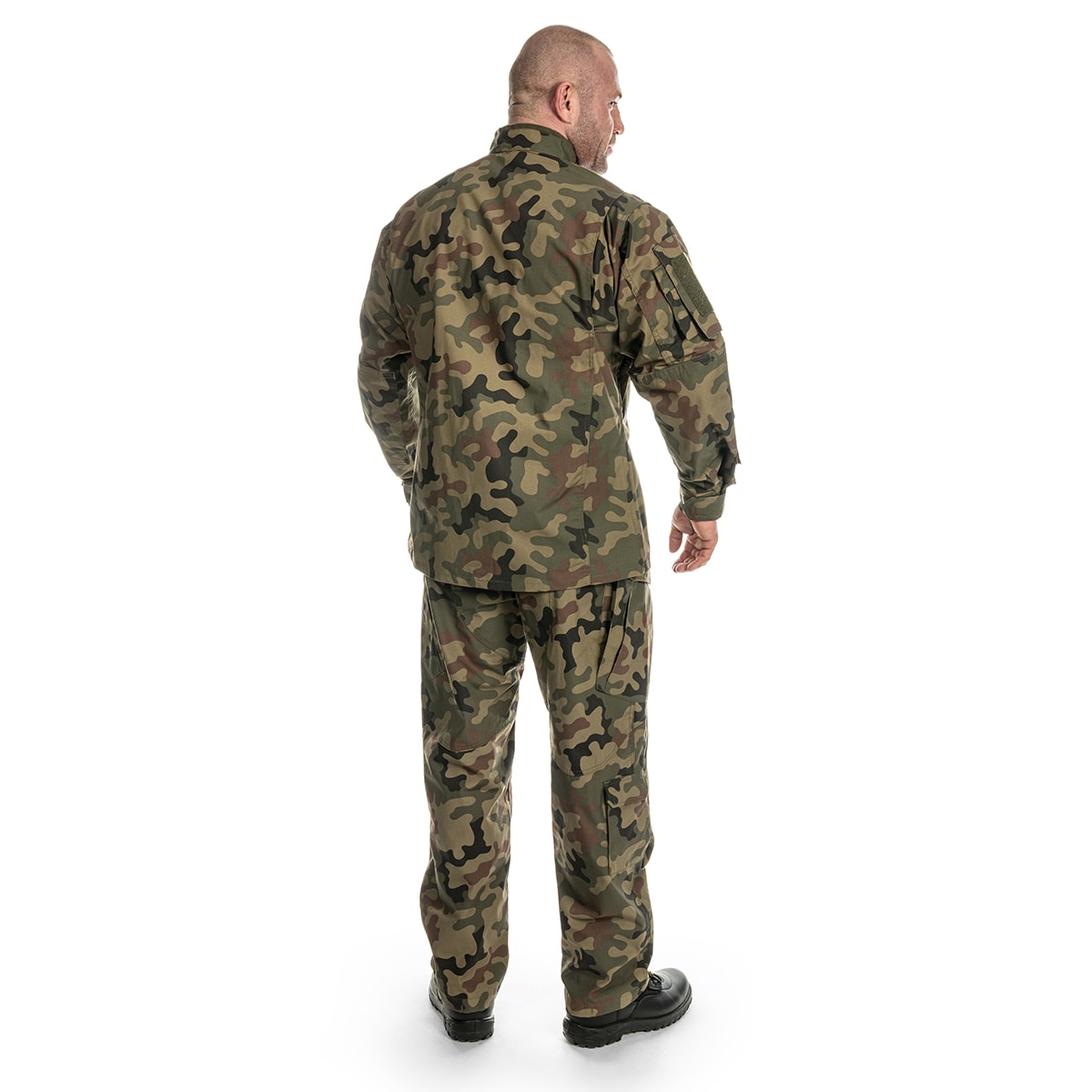 Jaquette d'uniforme CPU PolyCotton Rip-Stop Helikon - wz.93 Pantera PL Woodland