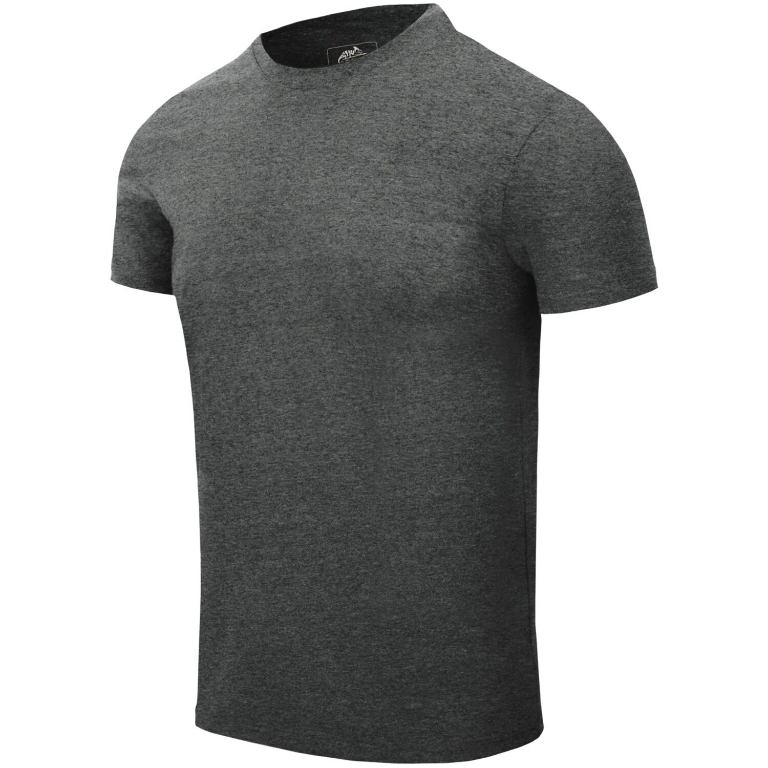 T-Shirt Slim Helikon - Black/Grey Melange 