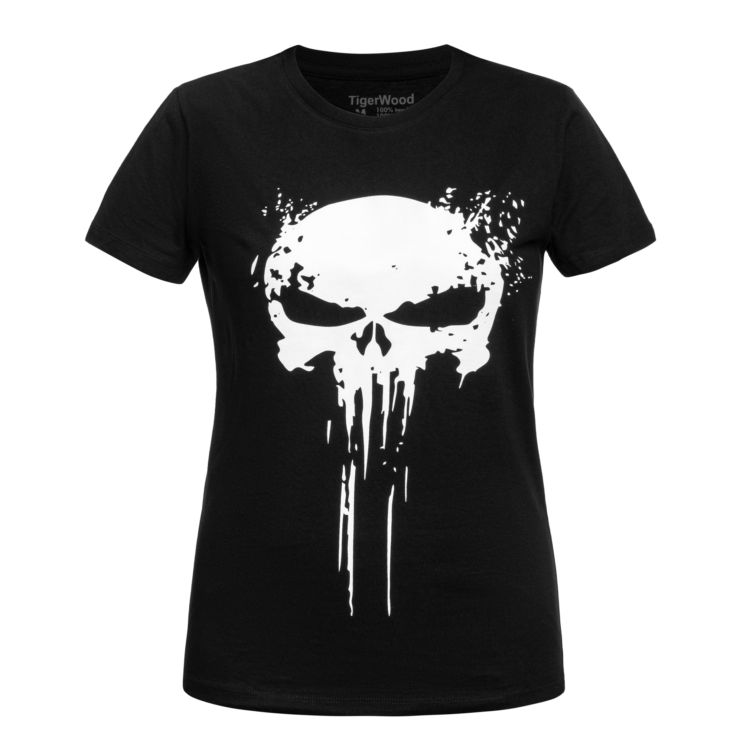 T-Shirt femme Punisher TigerWood - Black