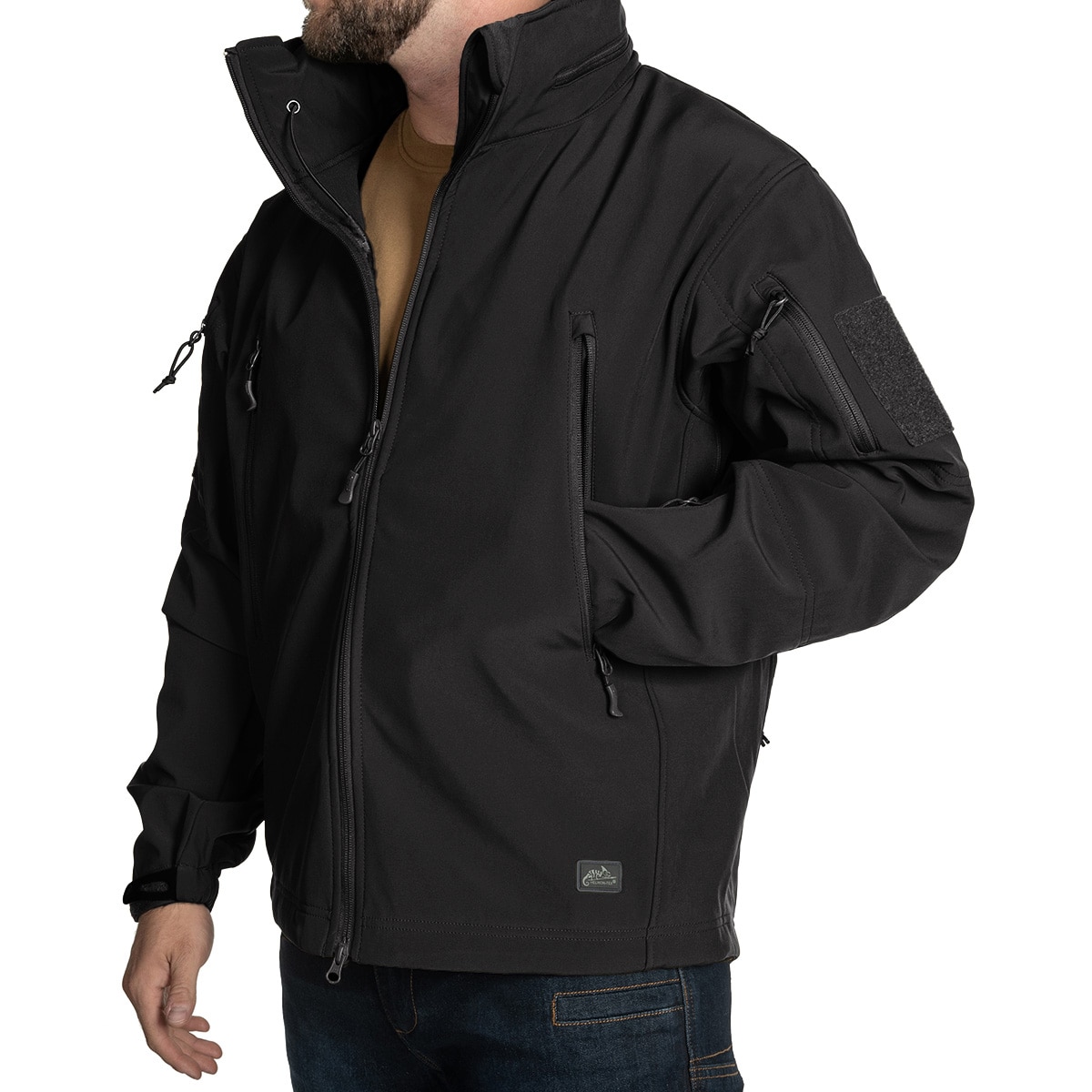 Veste Gunfighter Softshell Shark Skin Windblocker Helikon-Tex - Ash Grey