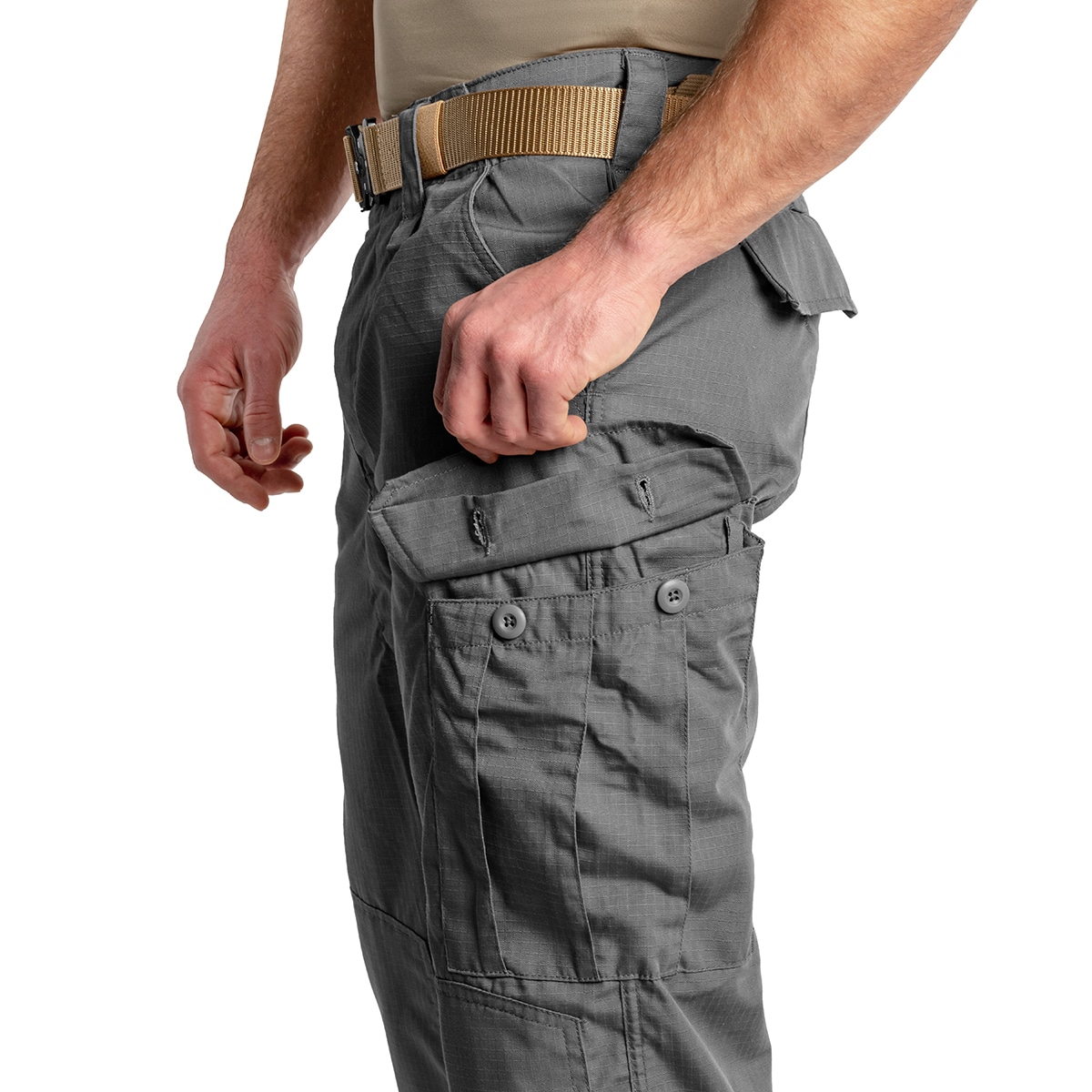 Pantalon militaire WZ10 Ripstop Texar - Grey