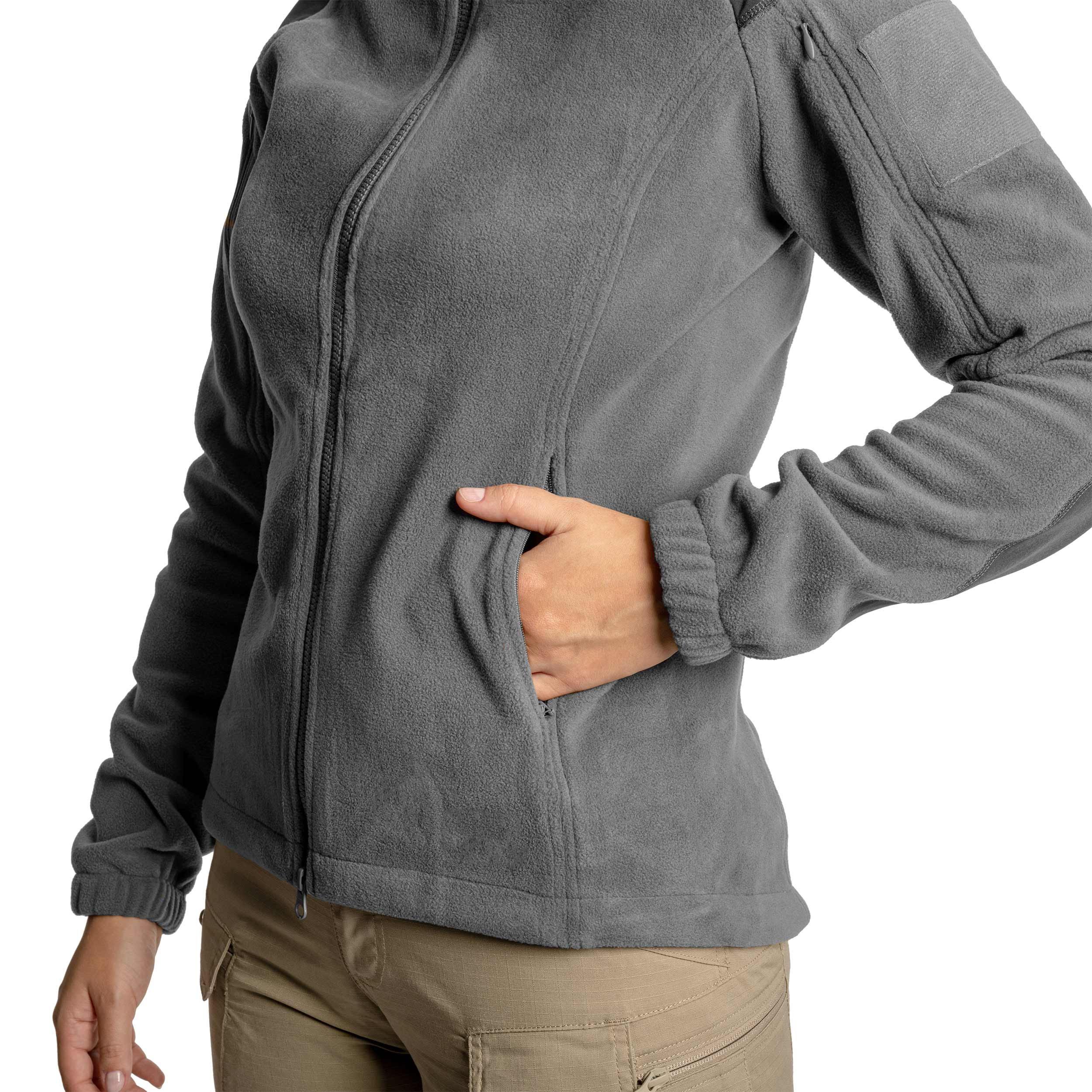Polaire femme Cumulus Heavy Fleece Helikon-Tex - Shadow Grey