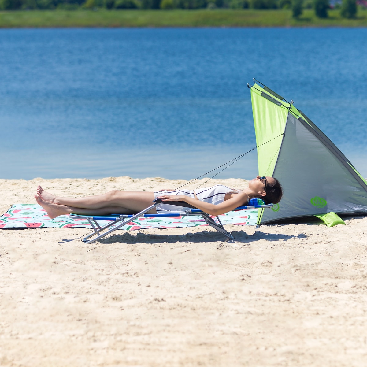 Chaise longue NC3024 Nils Camp - Blue