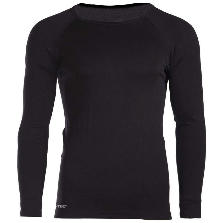 T-shirt à manches longues thermoactif Mil-Tec - Black