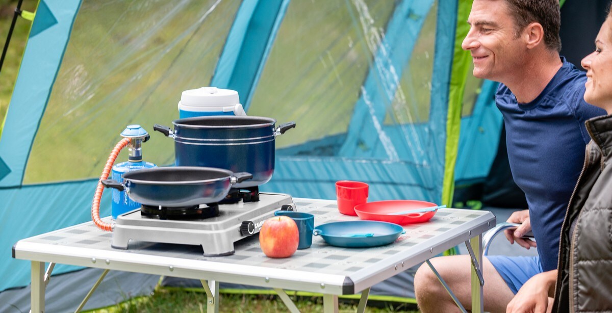 Cuisinière touristique à gaz Camping Cook CV Campingaz