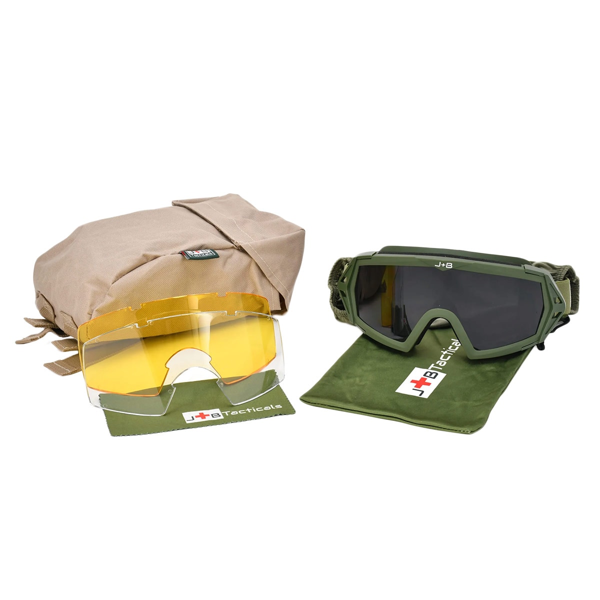 Lunettes tactique Antifog UV JB Tacticals - Forest