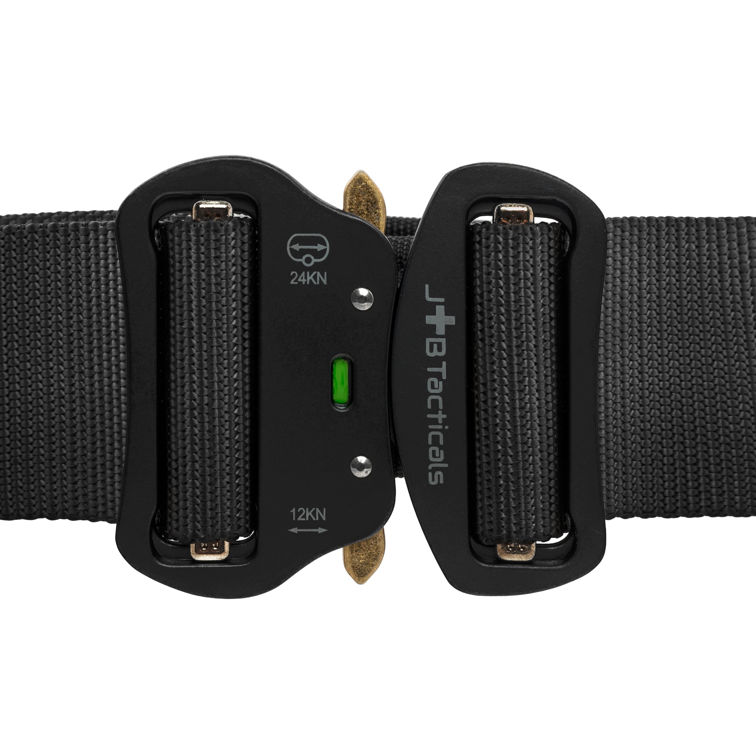 Ceinture tactique MOLLE Laser Cut avec ceinture intérieure JB Tacticals - Black