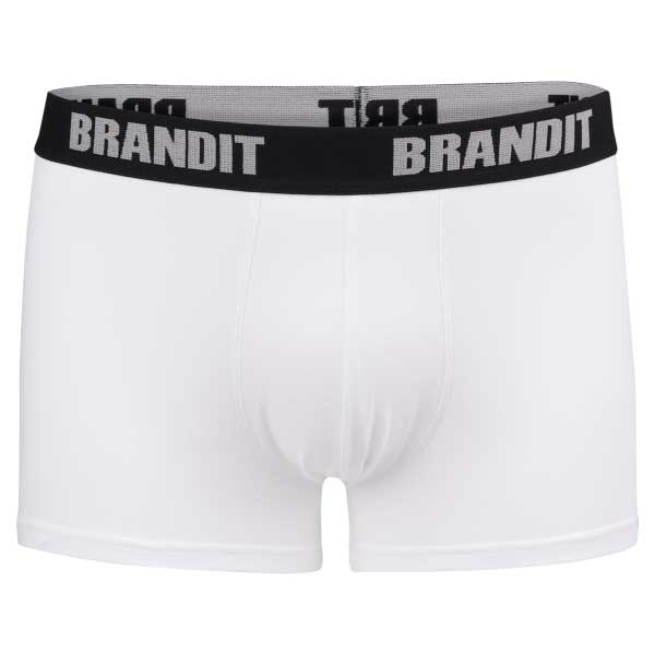 Caleçon Boxershorts Logo 2 paires Brandit - Black/White