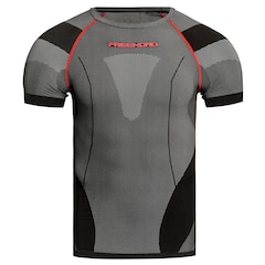 T-shirt thermoactif DryTech Short Sleeve FreeNord - Black/Red