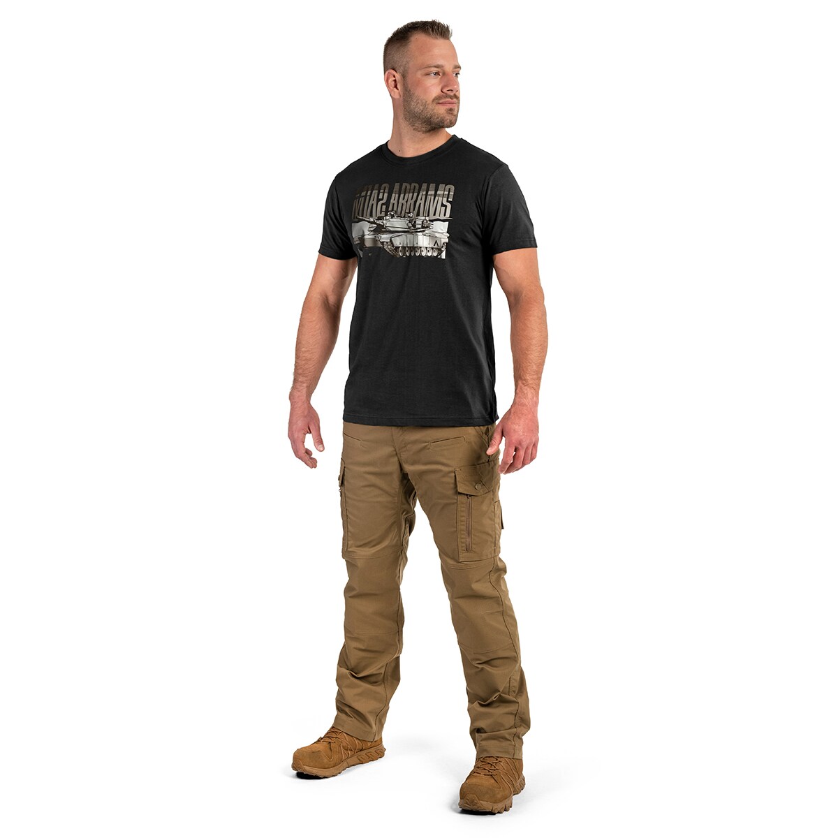 T-shirt M1A2 Abrams M1A2 - Black