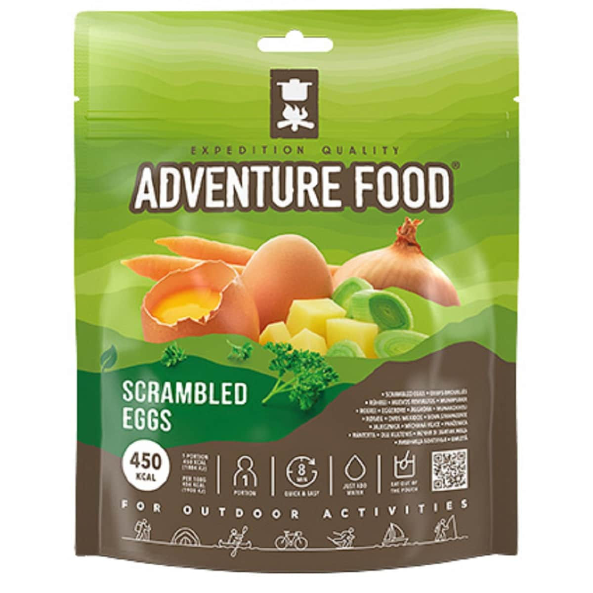 Aliments lyophilisées Oeufs brouillés 98 g Adventure Food