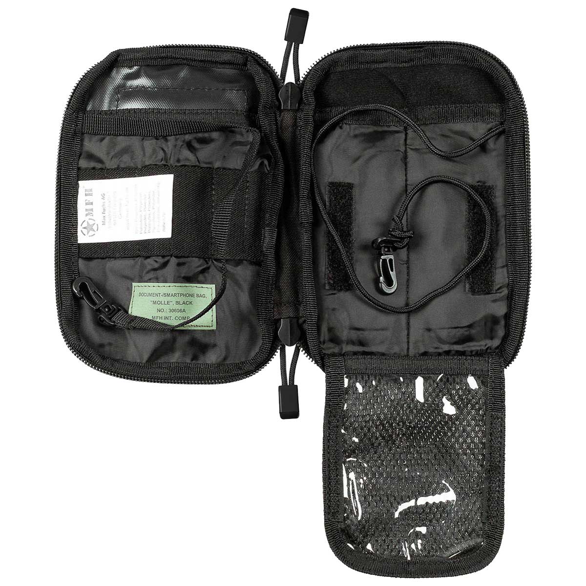 Poche organisateur MOLLE MFH - Black