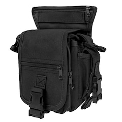 Sac à hanches avec fixation à la cuisse MFH - Black