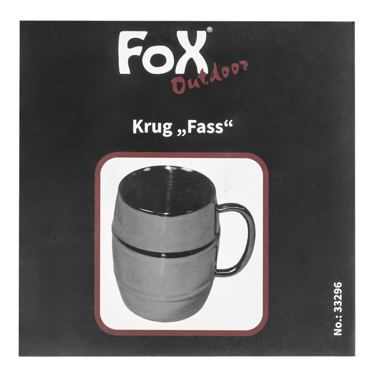 Mug en acier Barrel à double paroi 0,45 L MFH 