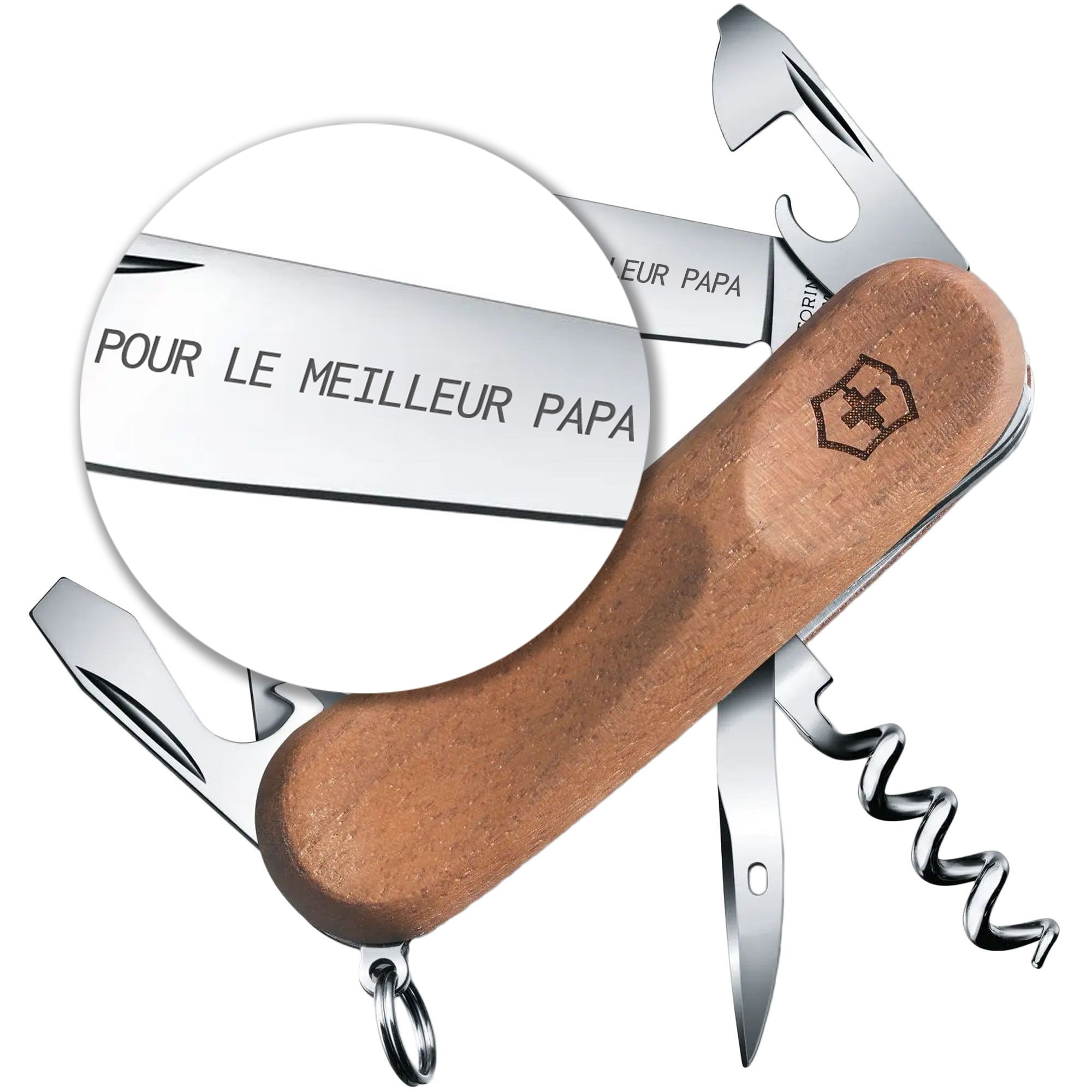 Couteau de poche Evowood 10 Victorinox