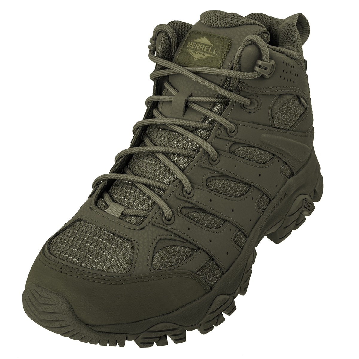 Chaussures MOAB 3 Mid Tactical Waterproof Merrell - Dark Olive