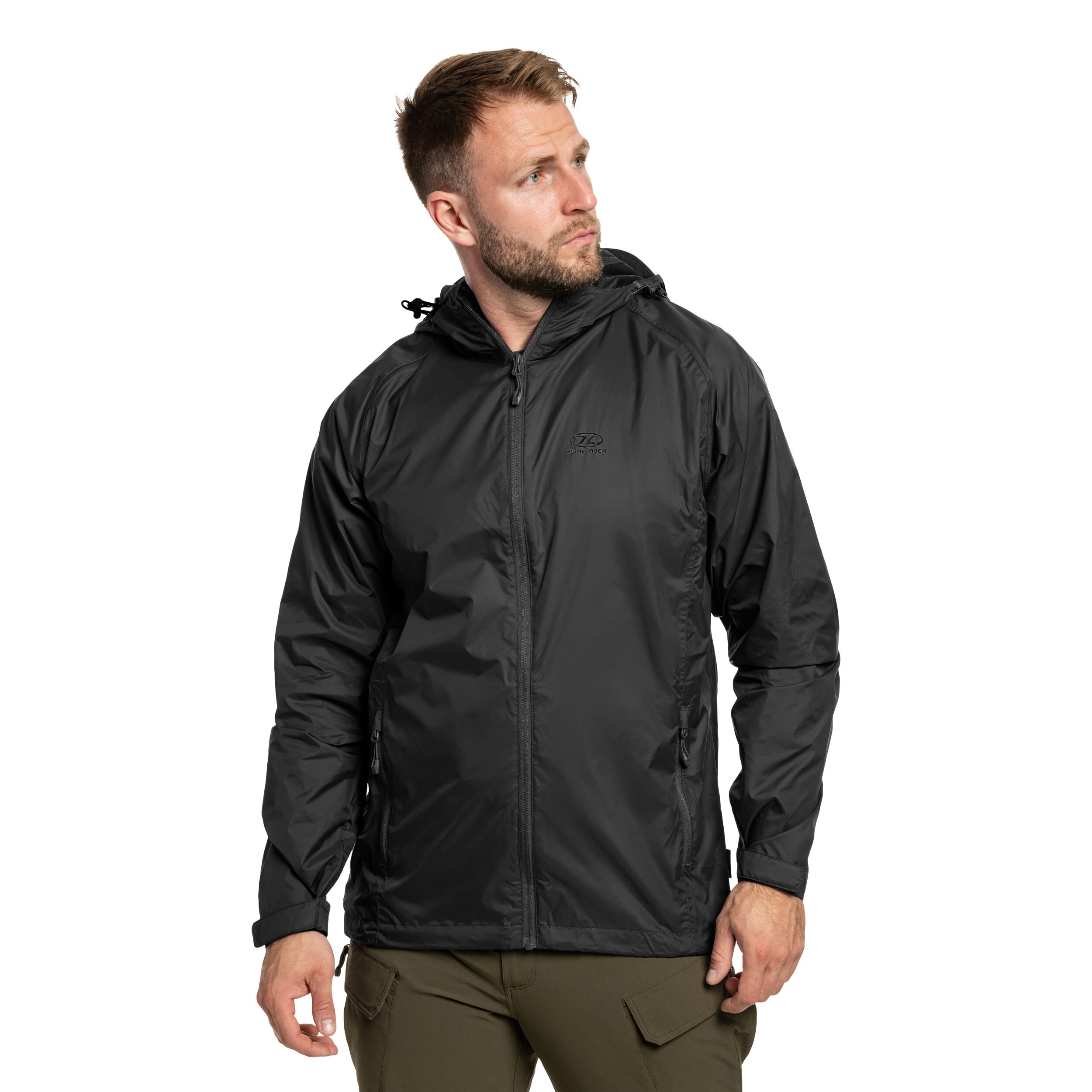 Veste Stow & Go Pack Away V2 Highlander Outdoor - Black