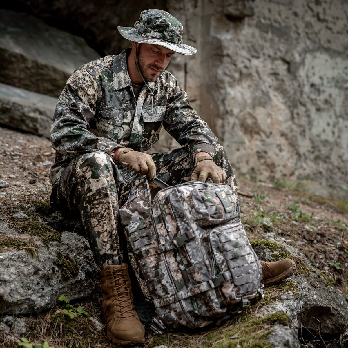 Sac à dos Assault Pack Large 36 L Mil-Tec - Phantomleaf WASP I Z1B