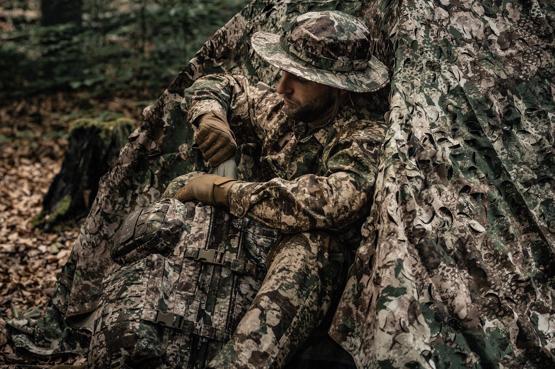 Filet de masquage Laser Cut 1,5 x 3 m Mil-Tec - Phantomleaf WASP I Z2
