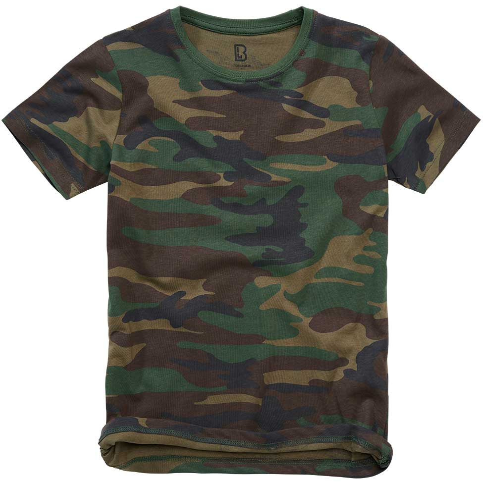 T-shirt pour enfants Brandit - Woodland