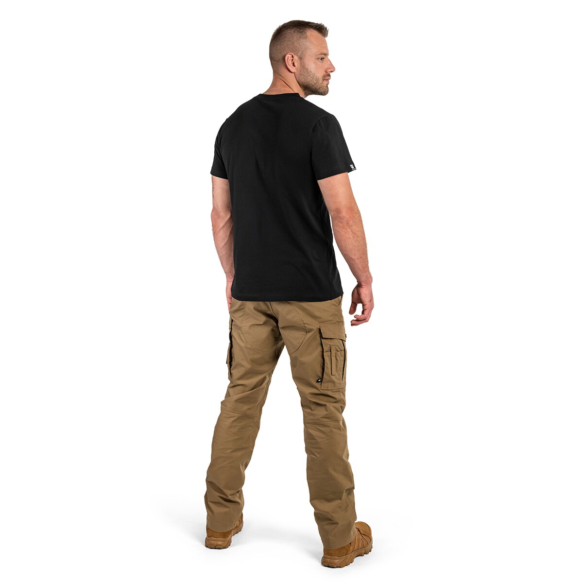 T-shirt Feu Couleur Voyovnik - Black