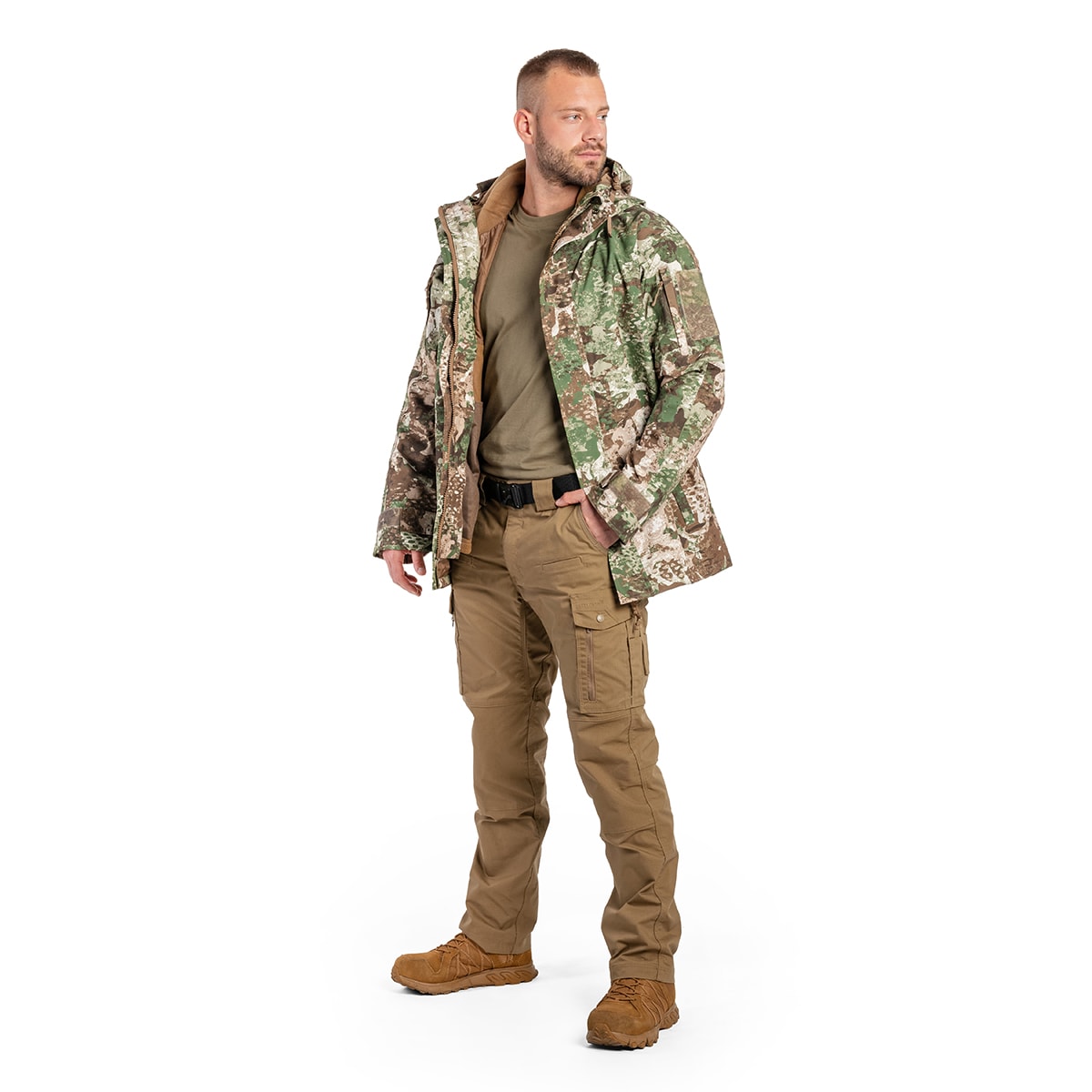 Veste avec doublure ECWCS Wet Weather Gen.II Mil-Tec - Phantomleaf WASP I Z2