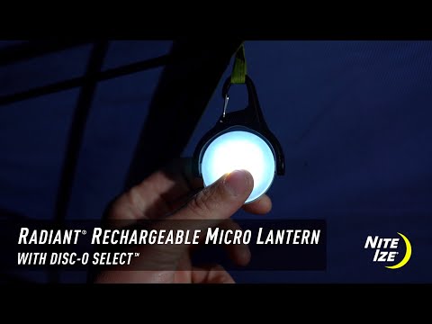 Lampe de poche à batterie Radiant Disc-O Select Nite Ize