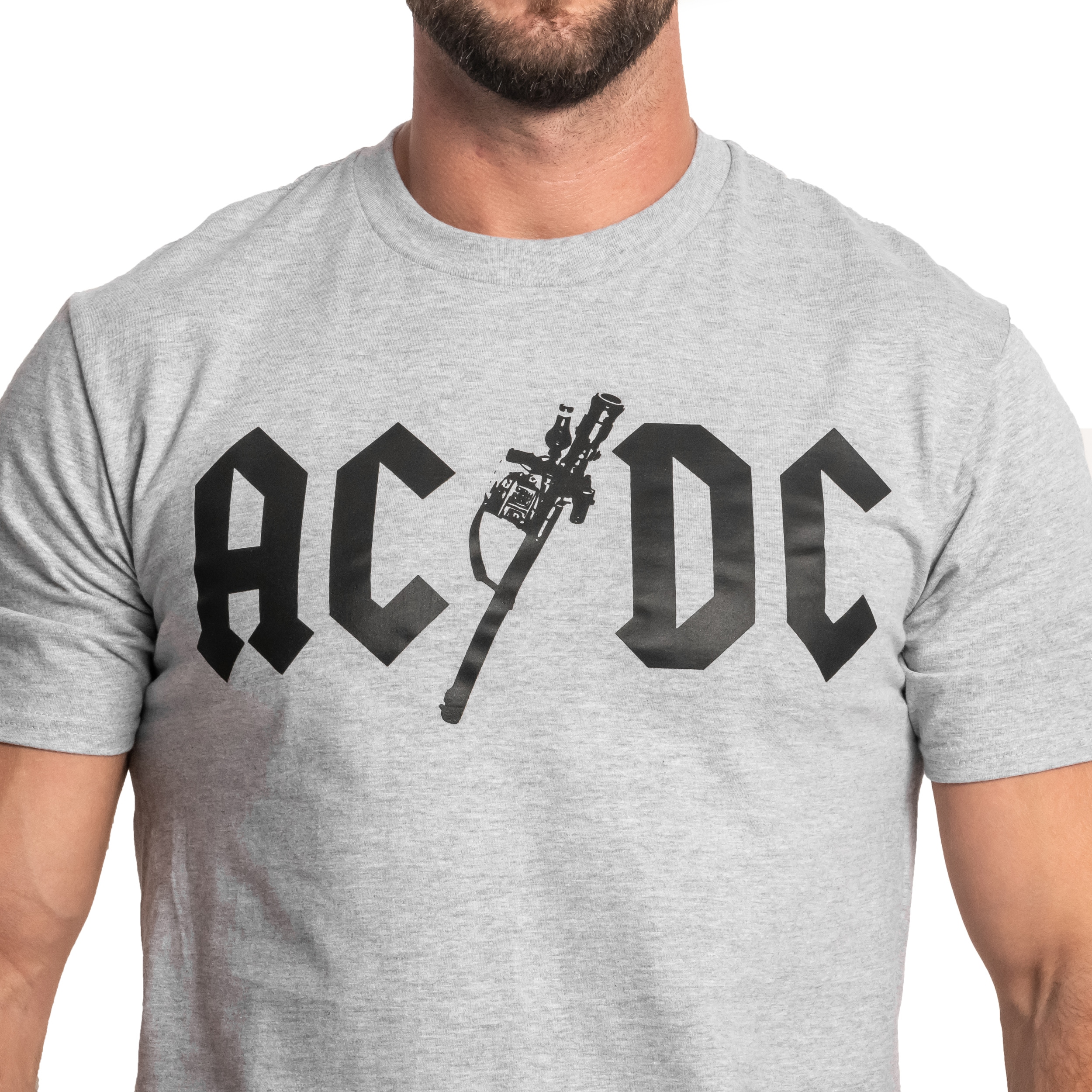 T-shirt AC Éclair DC Kałdun - Grey/Black