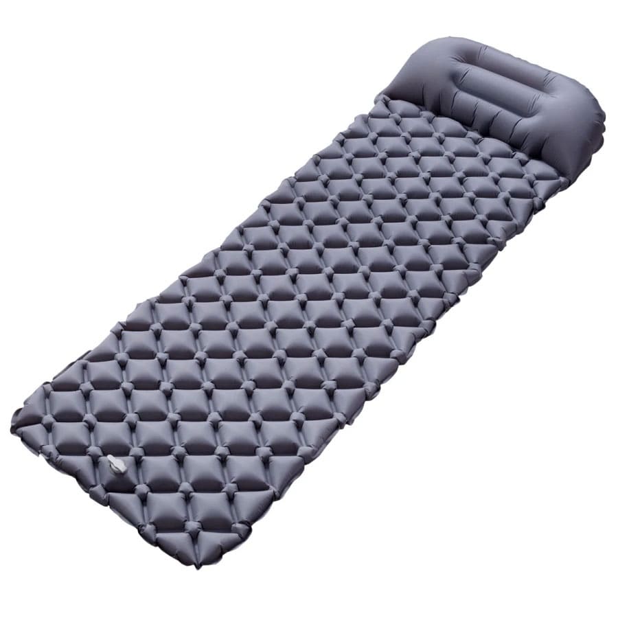 Matelas 1 personne avec pompe NC4006 Nils Camp - Grey