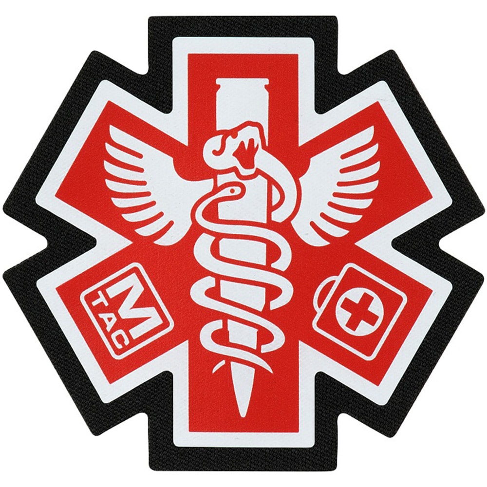 Patch Paramedic M-Tac - Black