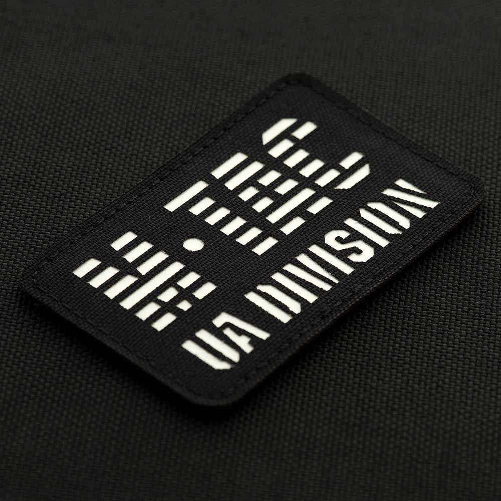 Patch fluorescent UA Division Laser Cut M-Tac - Black/GID