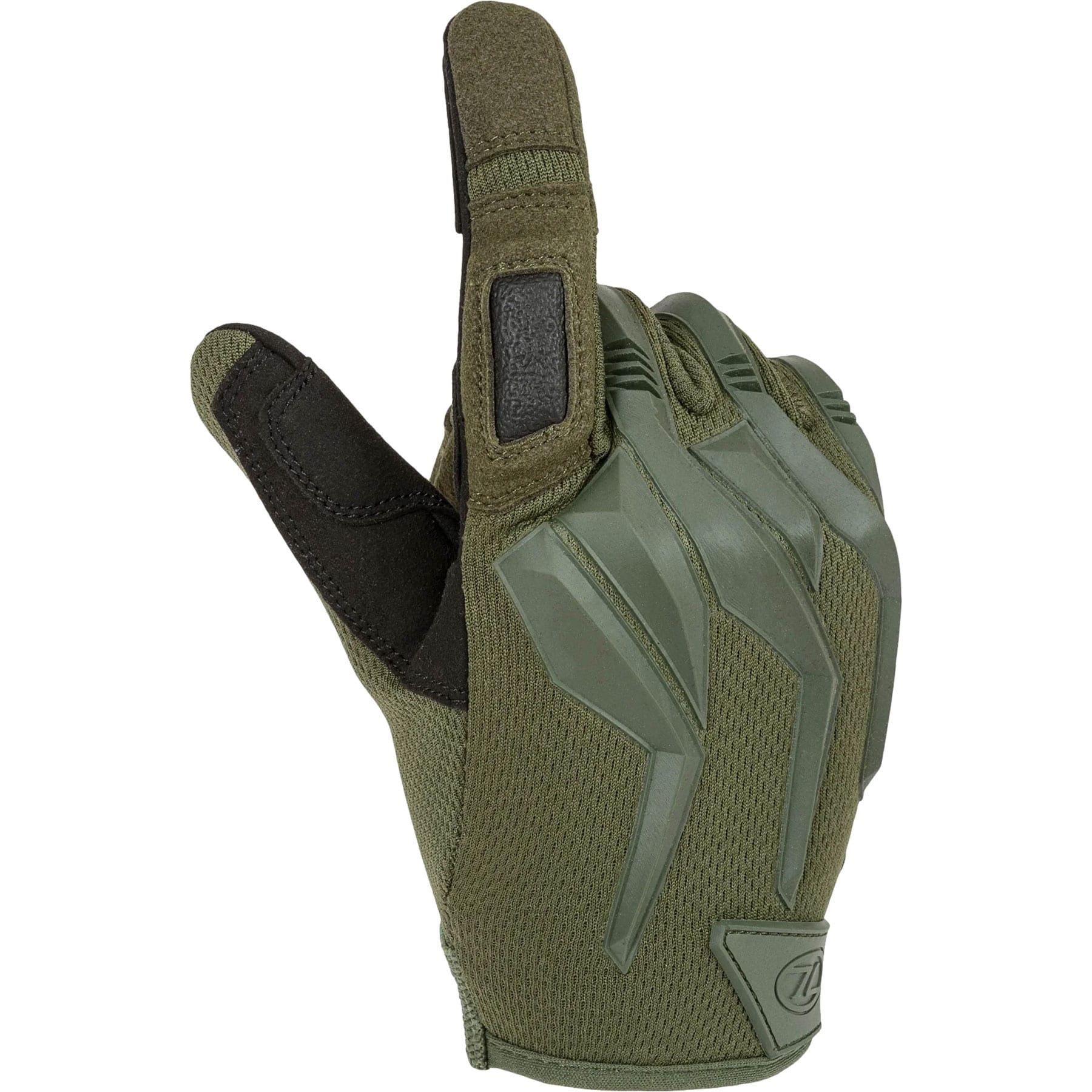 Gants tactiques Forces Raptor Gloves Full Finger Highlander - Olive