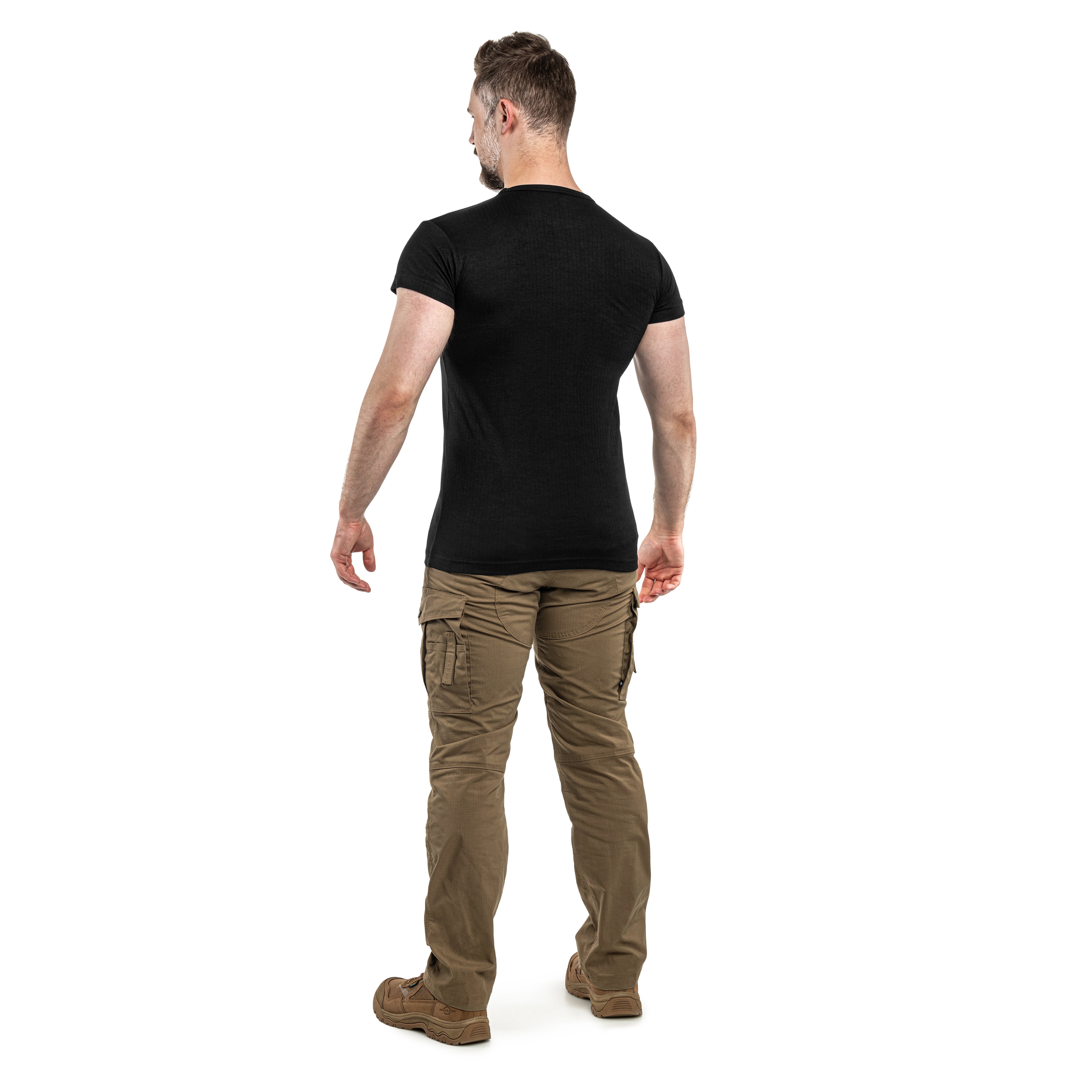 T-shirt thermique Outdoor Highlander - Black