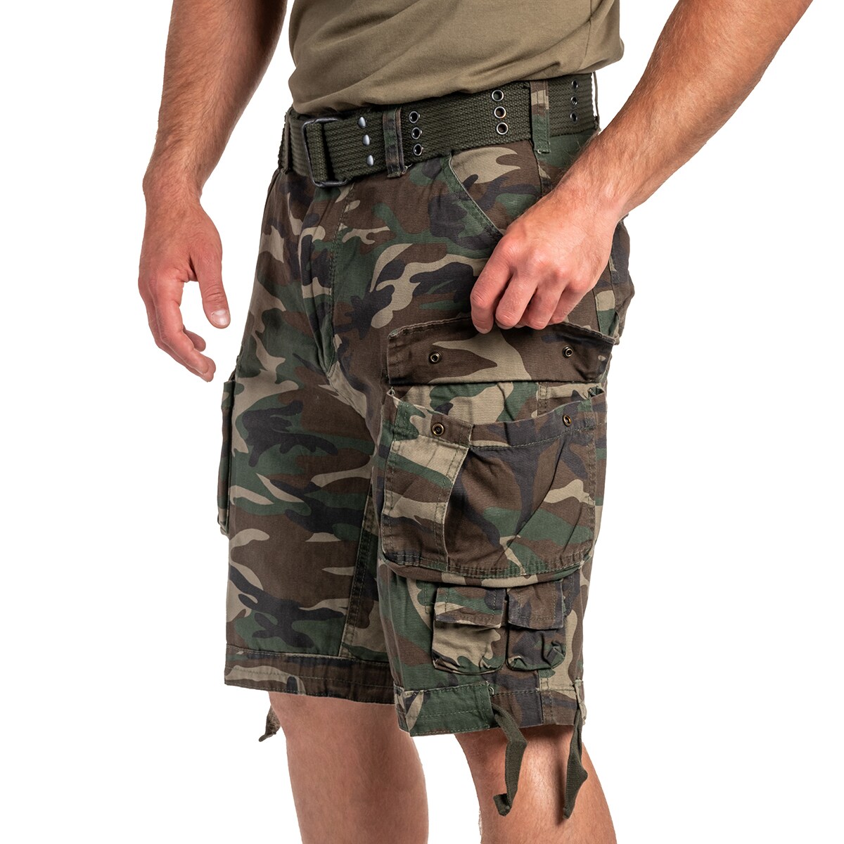 Short Savage Brandit - Woodland