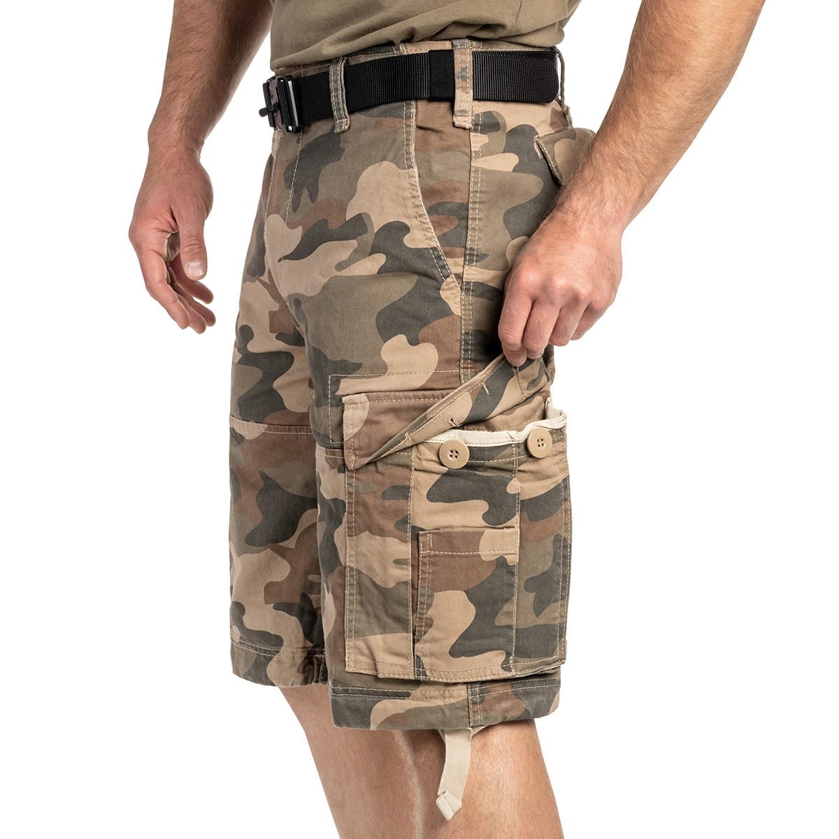 Short Vintage Classic Brandit - Light Woodland