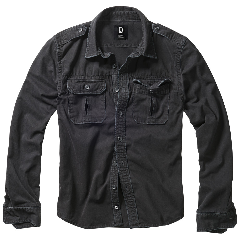 Chemise Vintage Brandit - Black