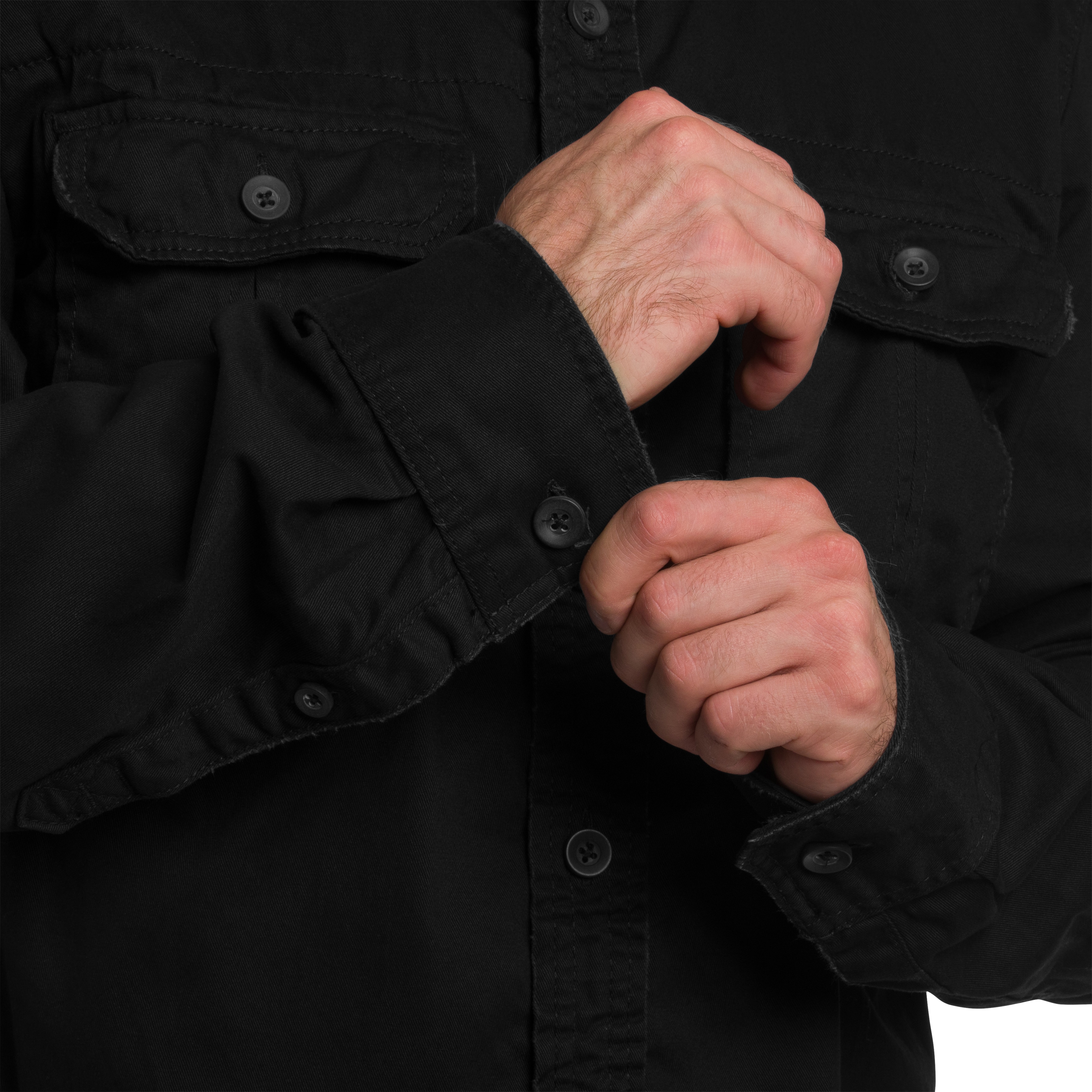 Chemise Vintage Brandit - Black