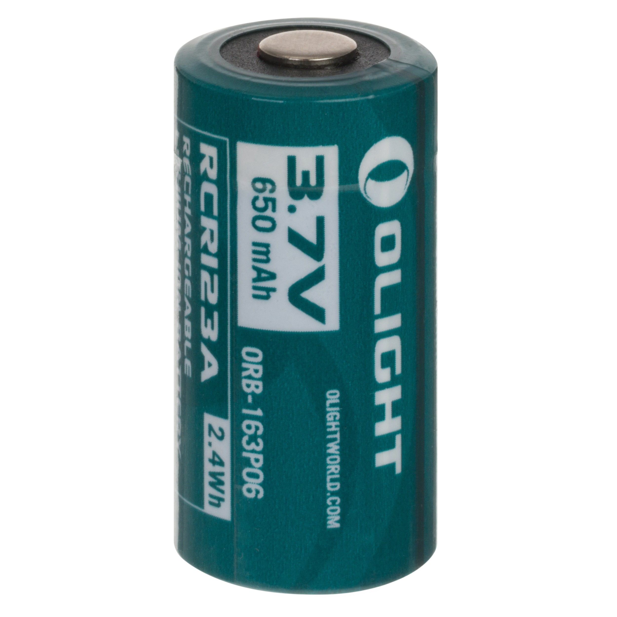 Batterie 3,7V RCR 123A 650 mAh Olight 