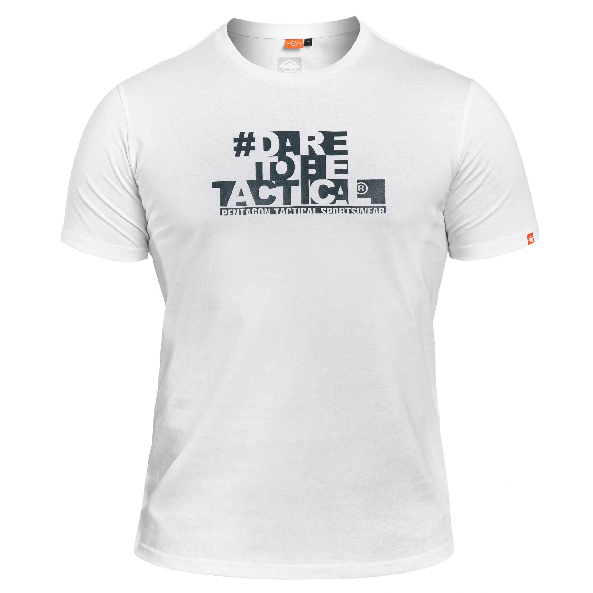 T-shirt Ageron "Hashtag" Pentagon - White