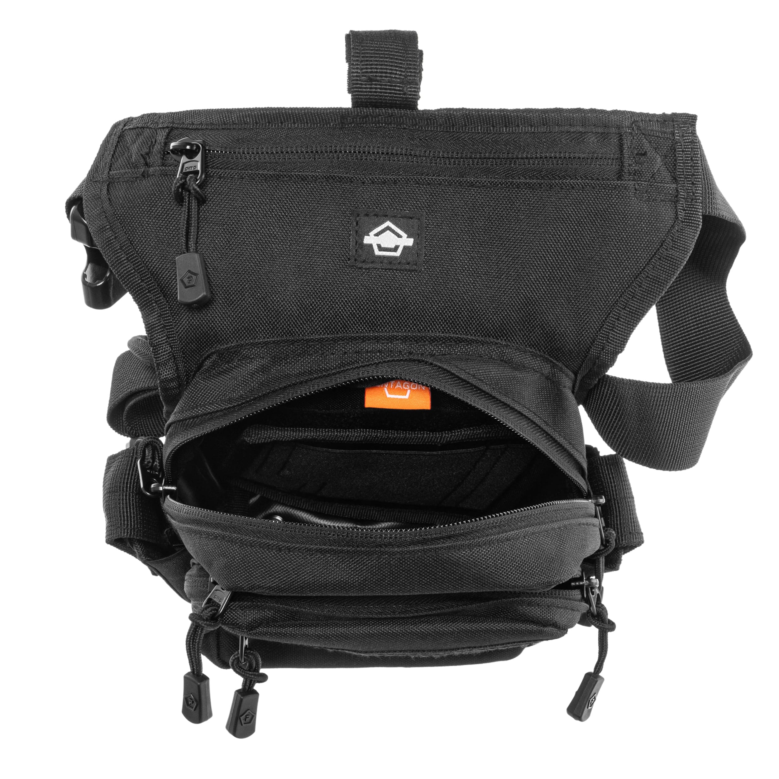 Sac Max-S 2.0 Gun Thigh Pouch 3,7 L Pentagon - Black