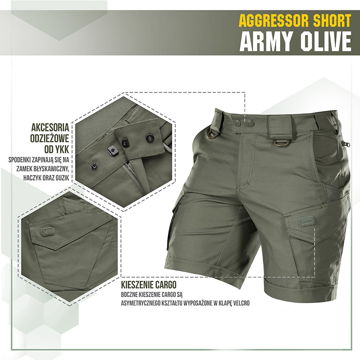 Short Aggressor Short M-Tac - Army Olive