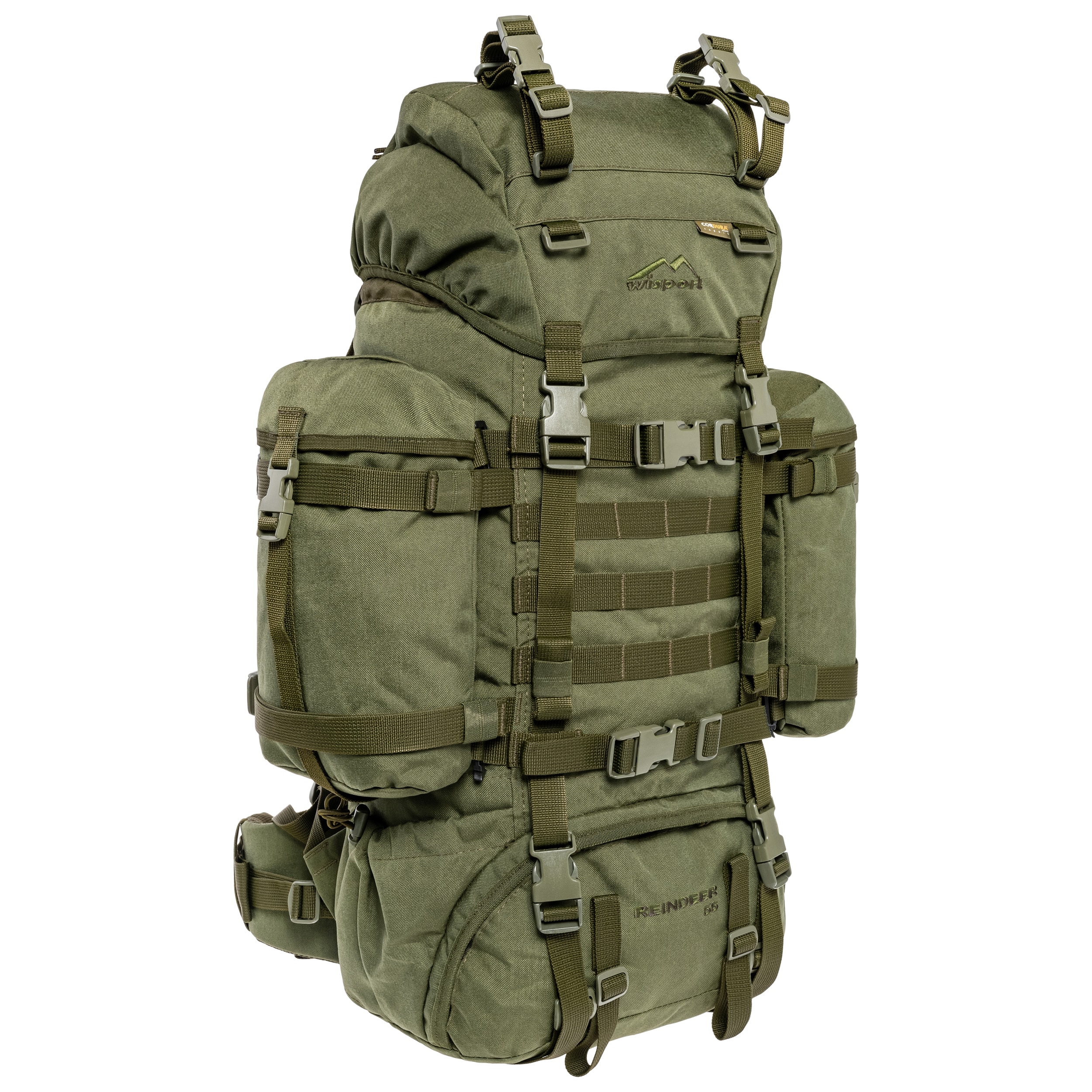 Sac à dos Reindeer 55 L Wisport - Olive/Brown