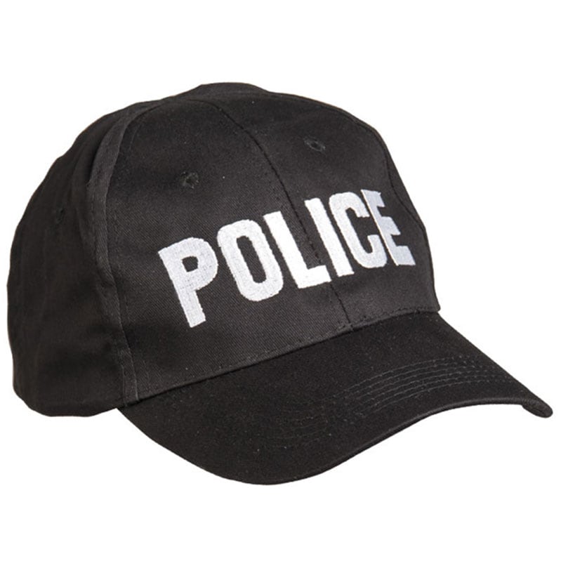 Casquette Baseball Cap POLICE Mil-Tec - Black